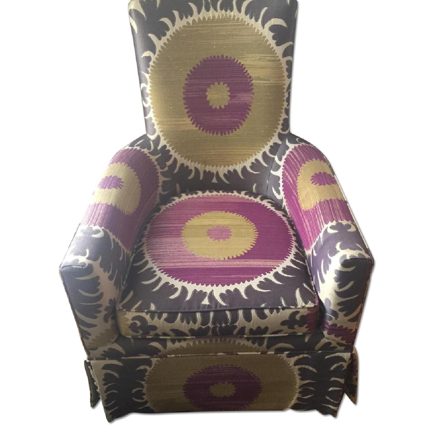Custom Made Swivel Chair - image-0