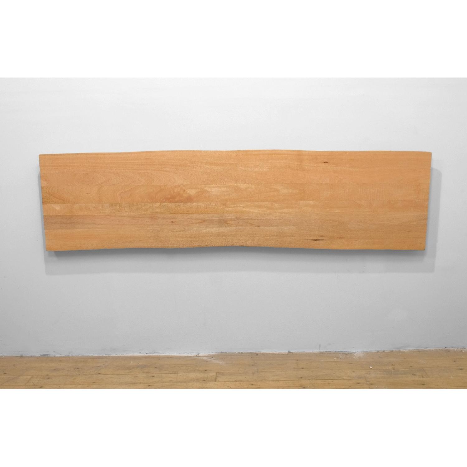 From The Source Wood Floating Bed w/ Headboard - image-6