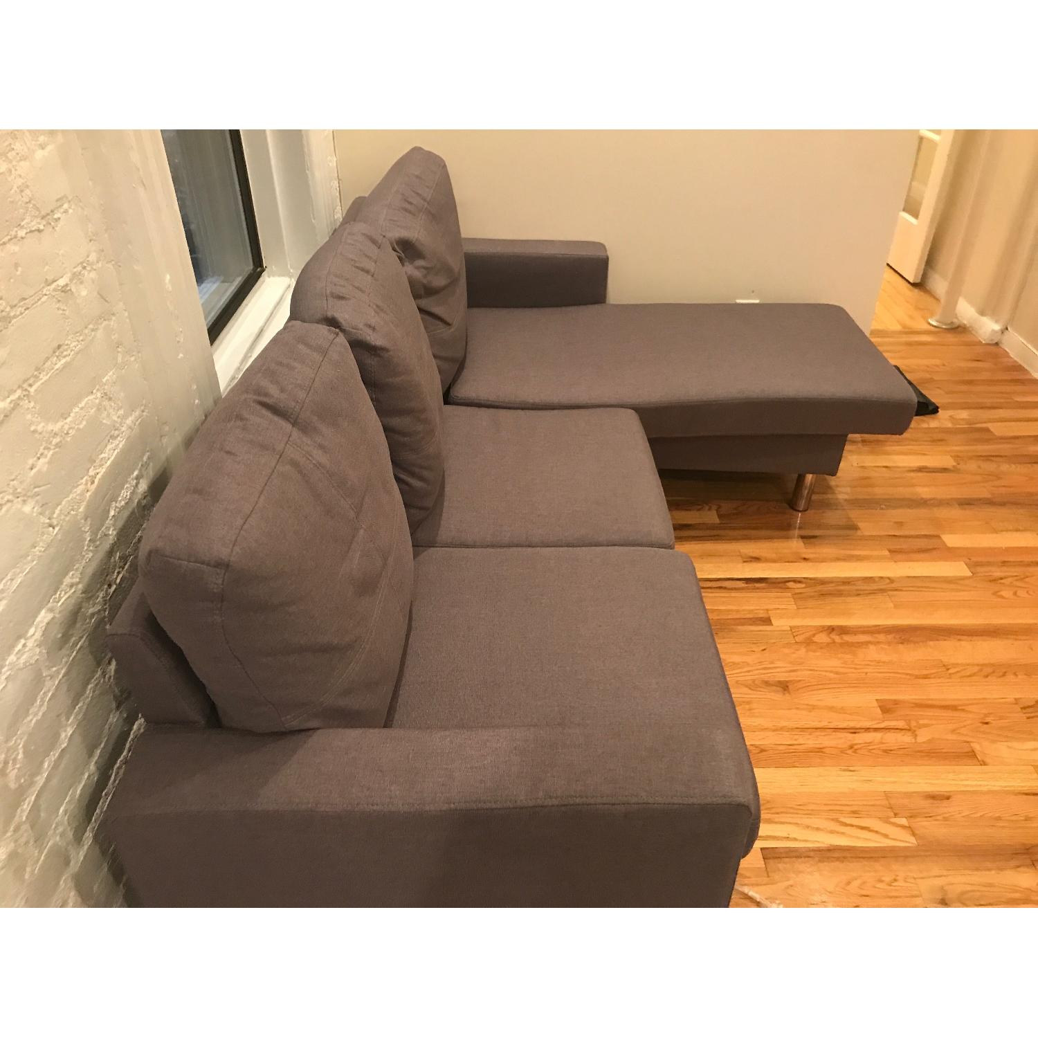 The Madison Collection Reversible Chaise Sectional Sofa - image-1