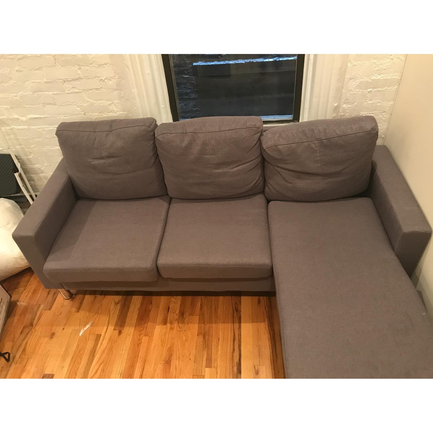 The Madison Collection Reversible Chaise Sectional Sofa - image-2