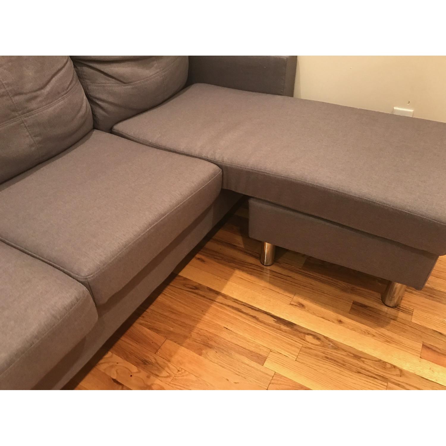 The Madison Collection Reversible Chaise Sectional Sofa - image-3