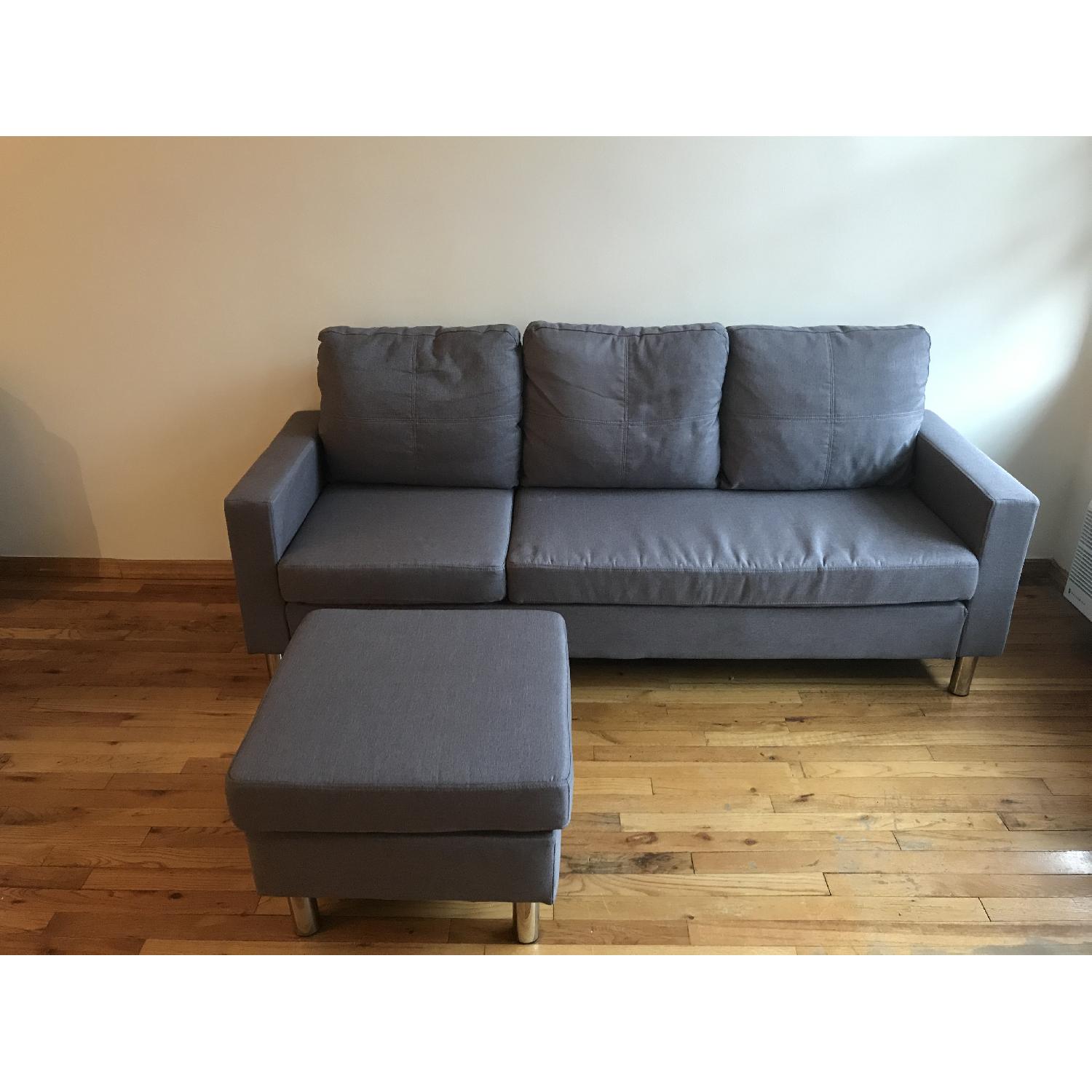The Madison Collection Reversible Chaise Sectional Sofa - image-5