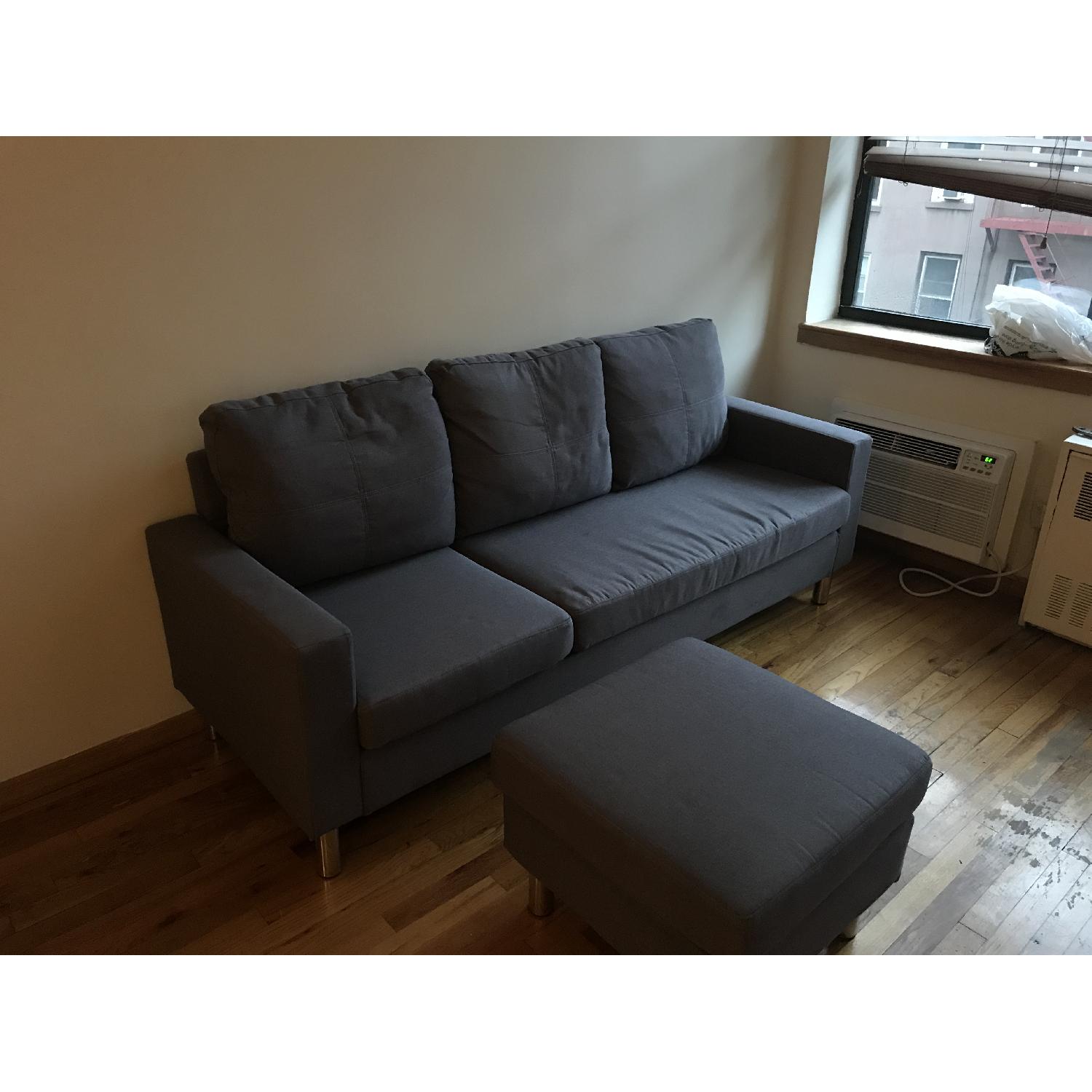 The Madison Collection Reversible Chaise Sectional Sofa - image-7