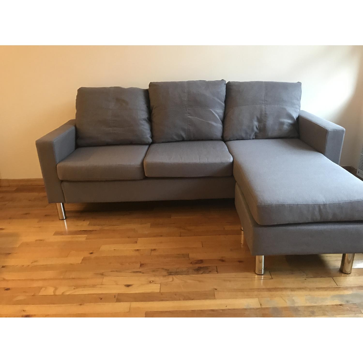 The Madison Collection Reversible Chaise Sectional Sofa - image-8
