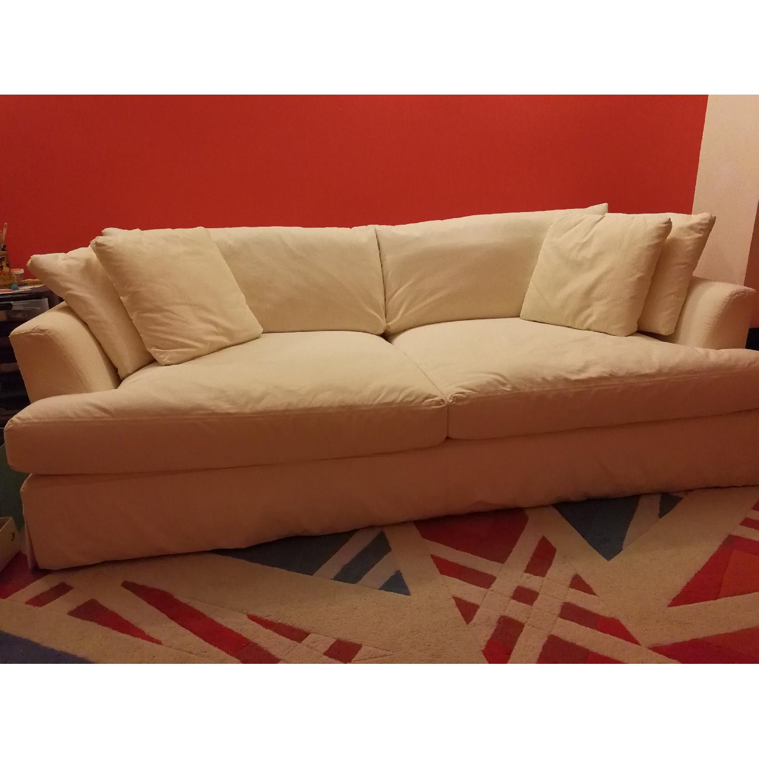 ABC Carpet & Home Martha's Vineyard Slipcoverd Sofa - image-6