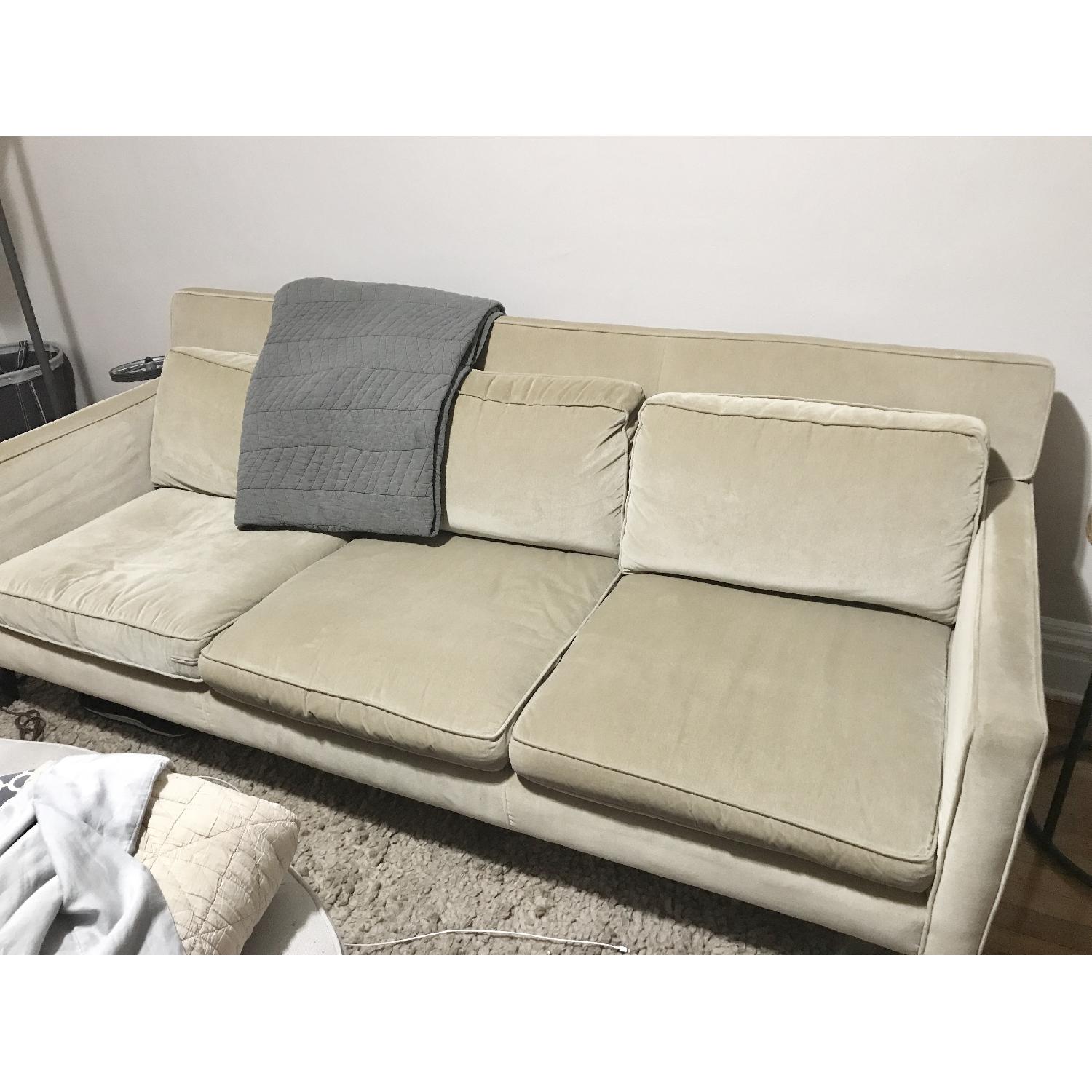 Crate & Barrel Rochelle Mid-Century Modern Sofa - image-1