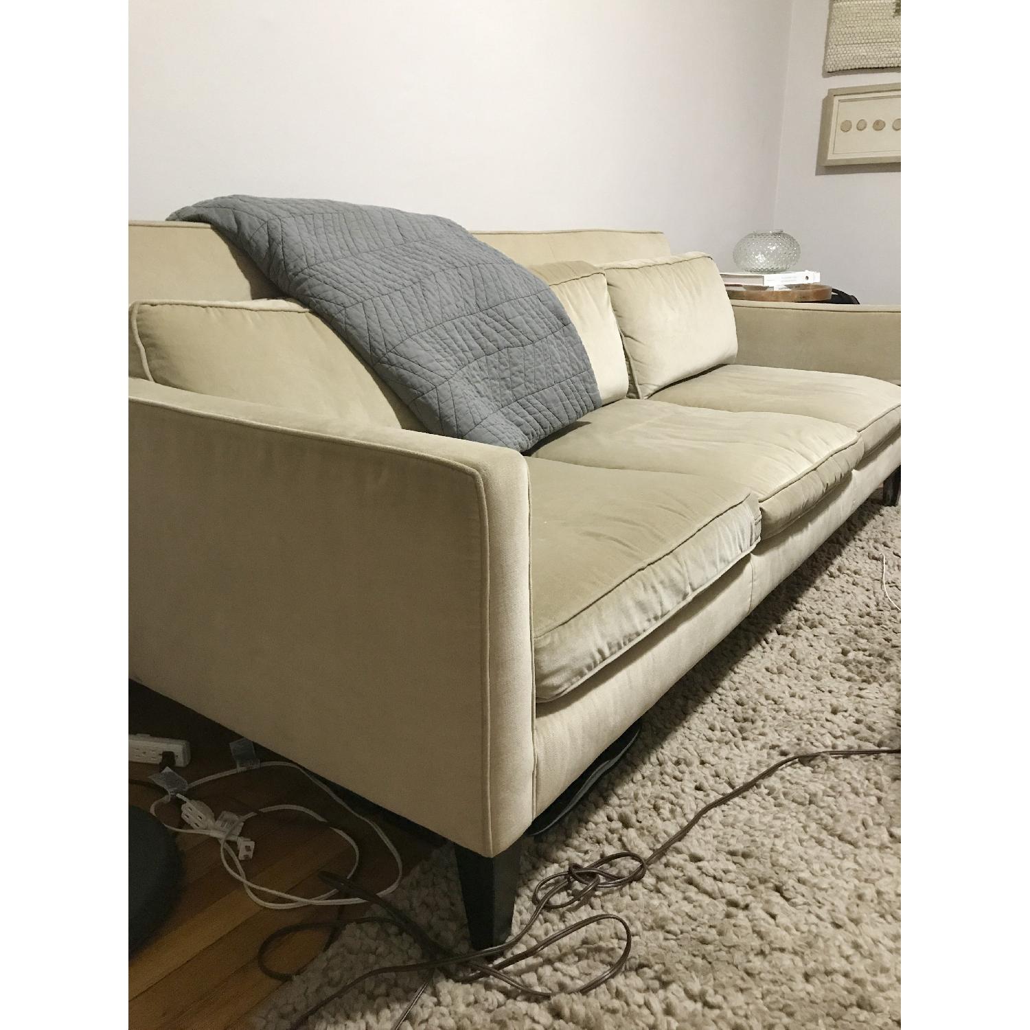 Crate & Barrel Rochelle Mid-Century Modern Sofa - image-2