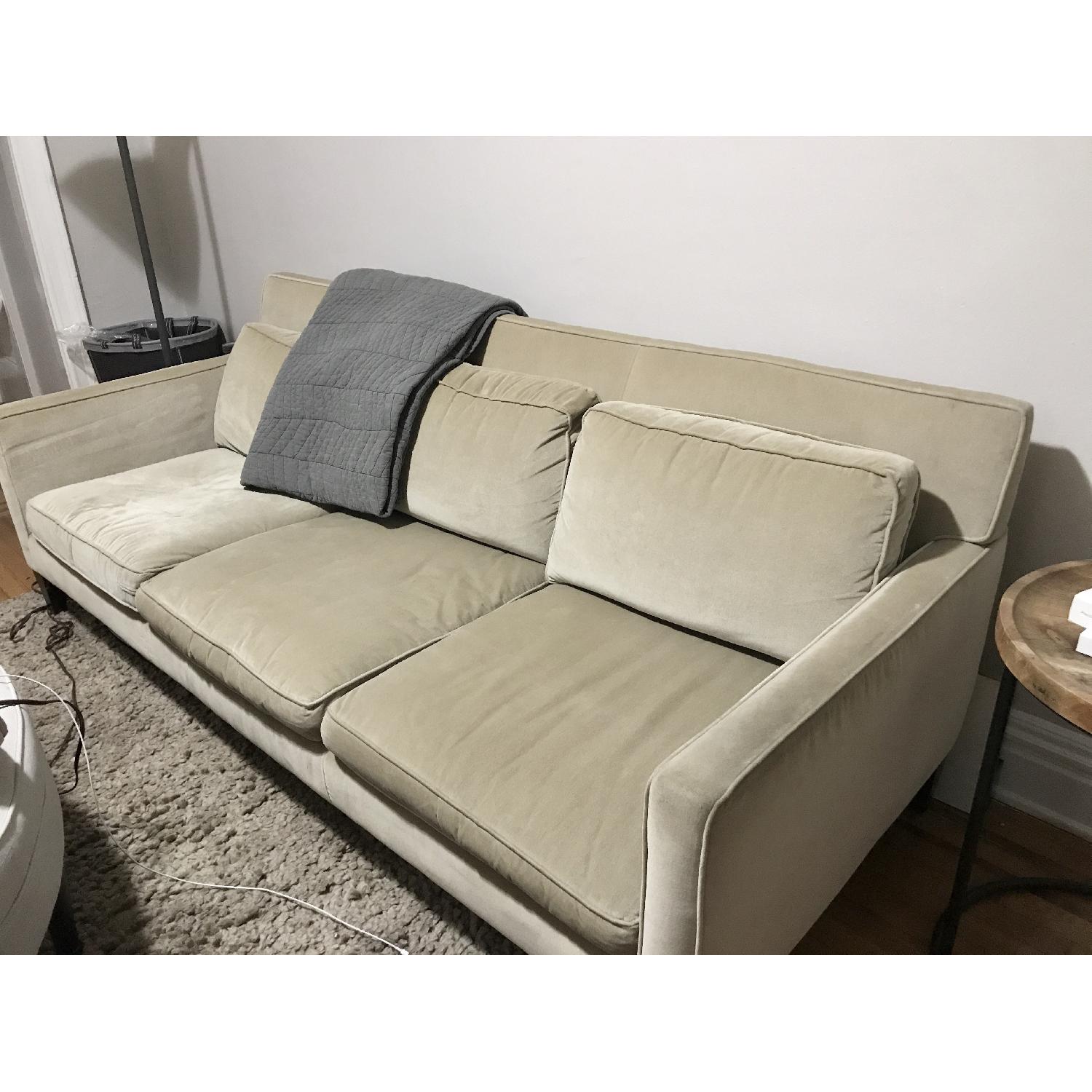 Crate & Barrel Rochelle Mid-Century Modern Sofa - image-3
