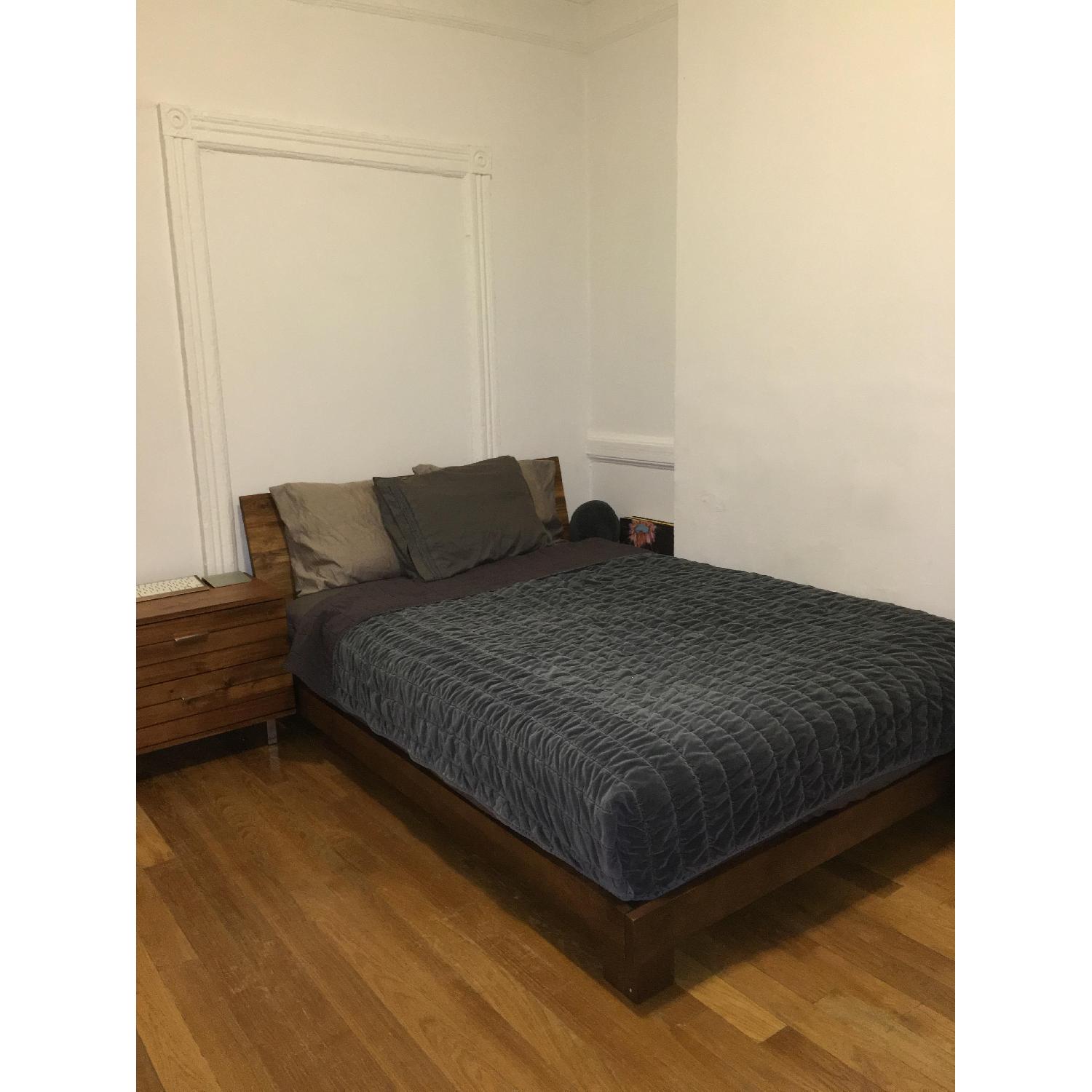 CB2 Dondra Wooden Bed Frame - image-2