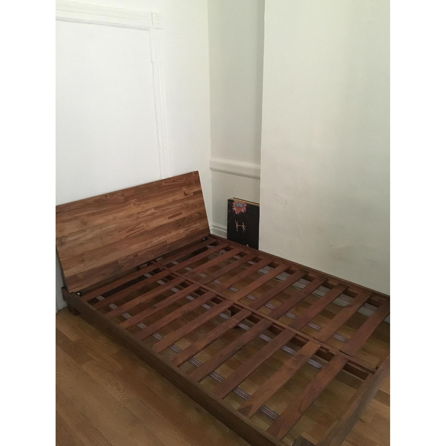 CB2 Dondra Wooden Bed Frame - image-3