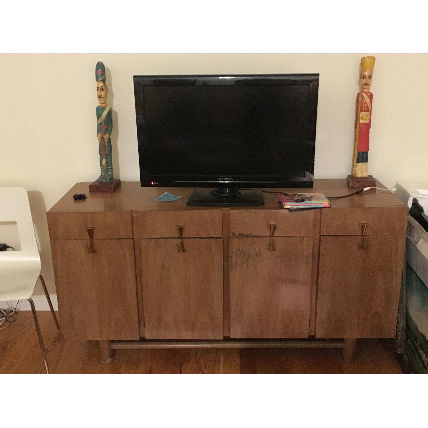 Mid Century Wood Credenza - image-1