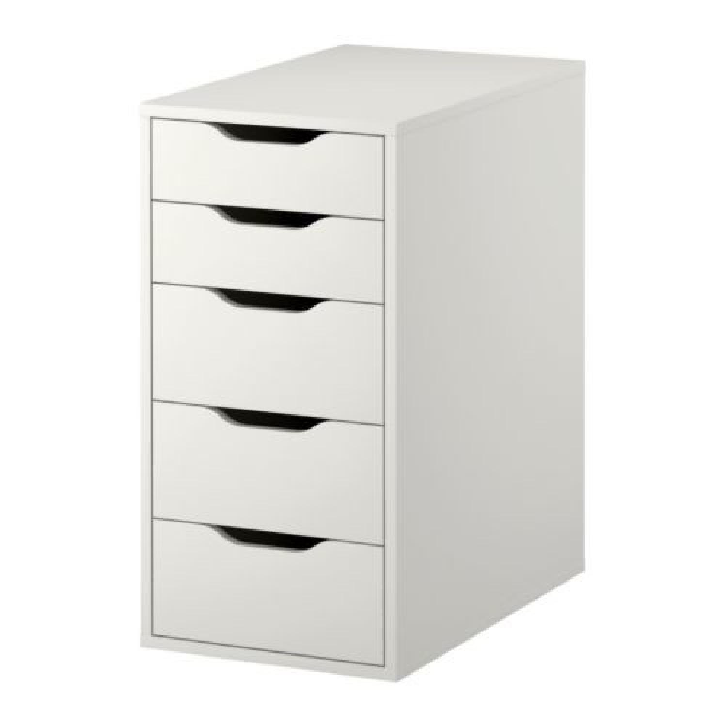 Ikea Alex Drawer Unit in White - image-0