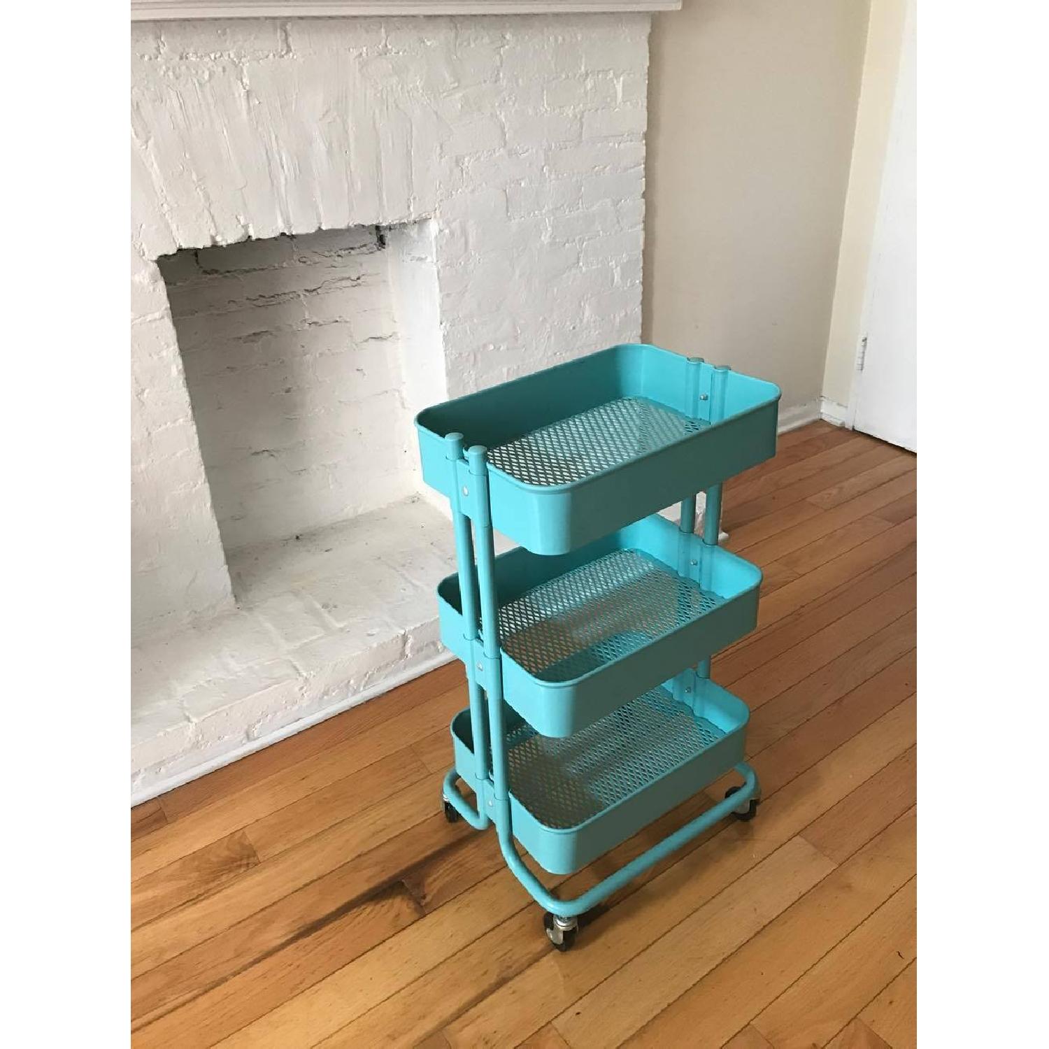 Ikea Kullen 3-Drawer Chest + Raskog Utility Cart - image-4