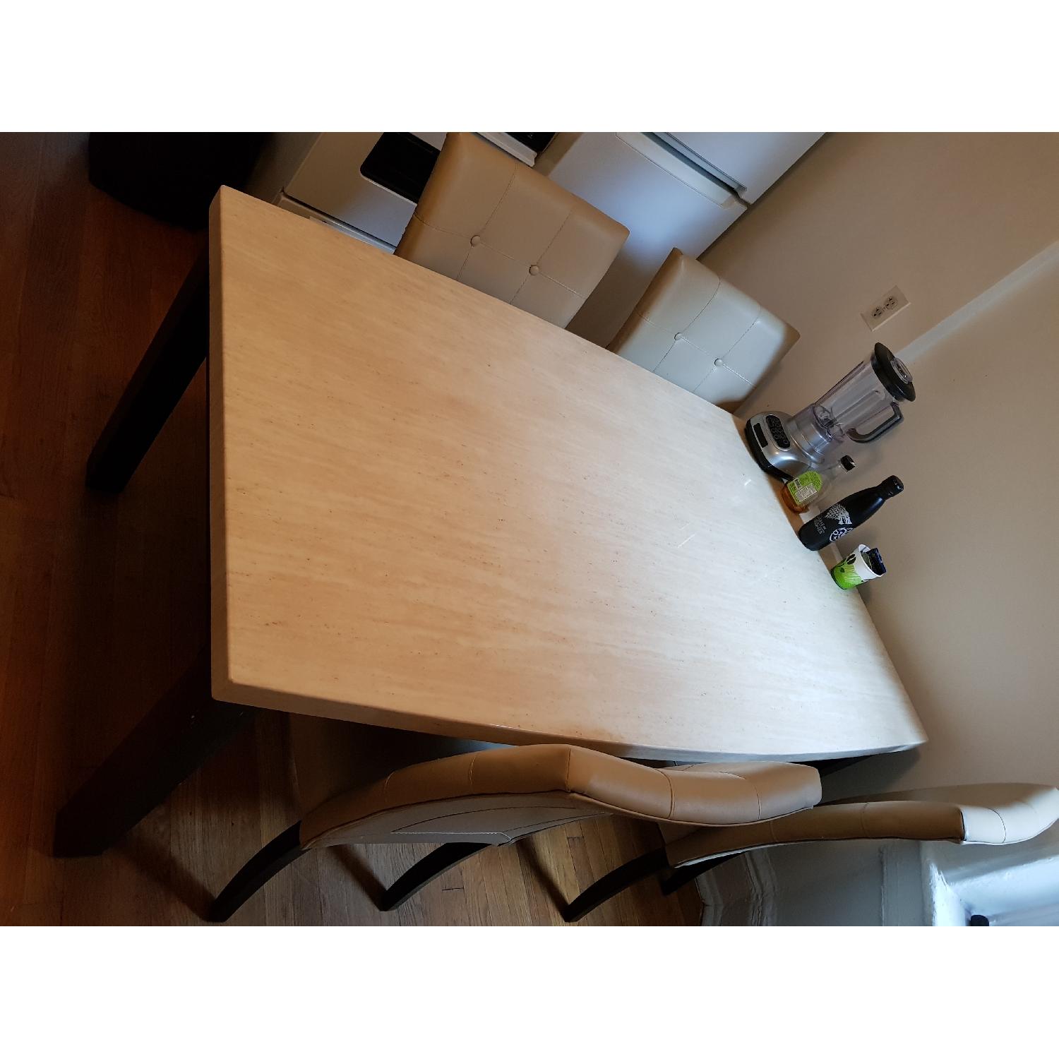 Rooms To Go Kolby White 5-Piece Dining Set - image-3