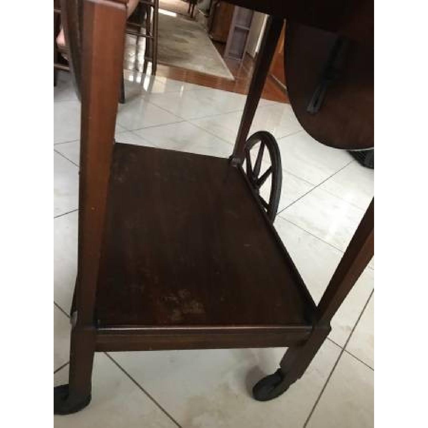 Vintage Paalman Drop-Leaf Tea/Bar Cart - image-5