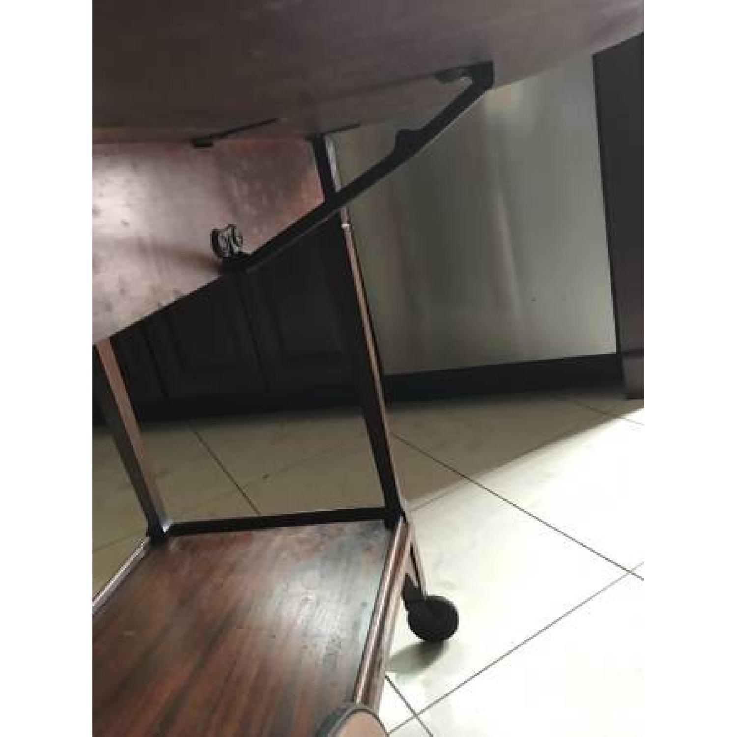 Vintage Paalman Drop-Leaf Tea/Bar Cart - image-10