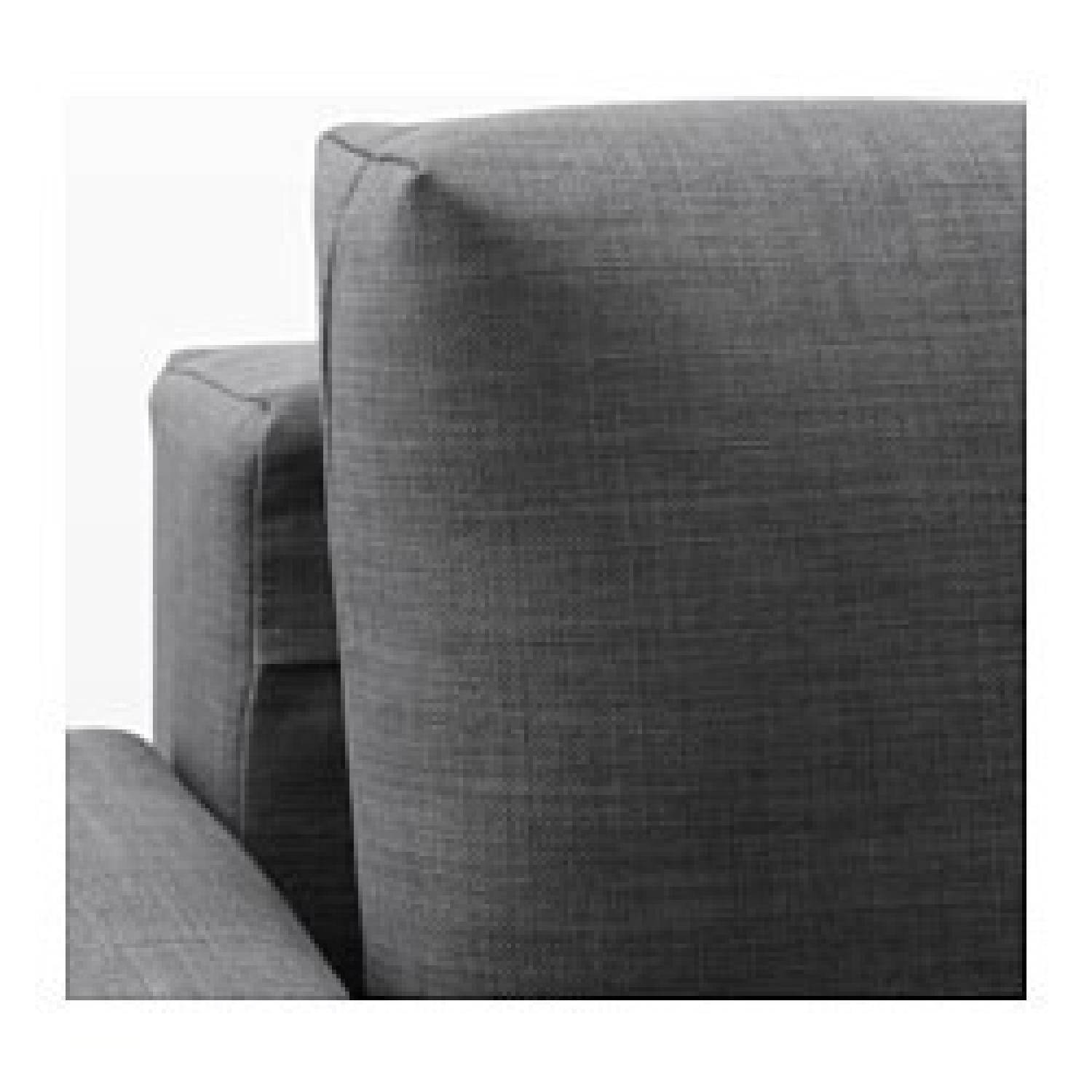 Ikea Dark Gray Sleeper Sofa - image-2