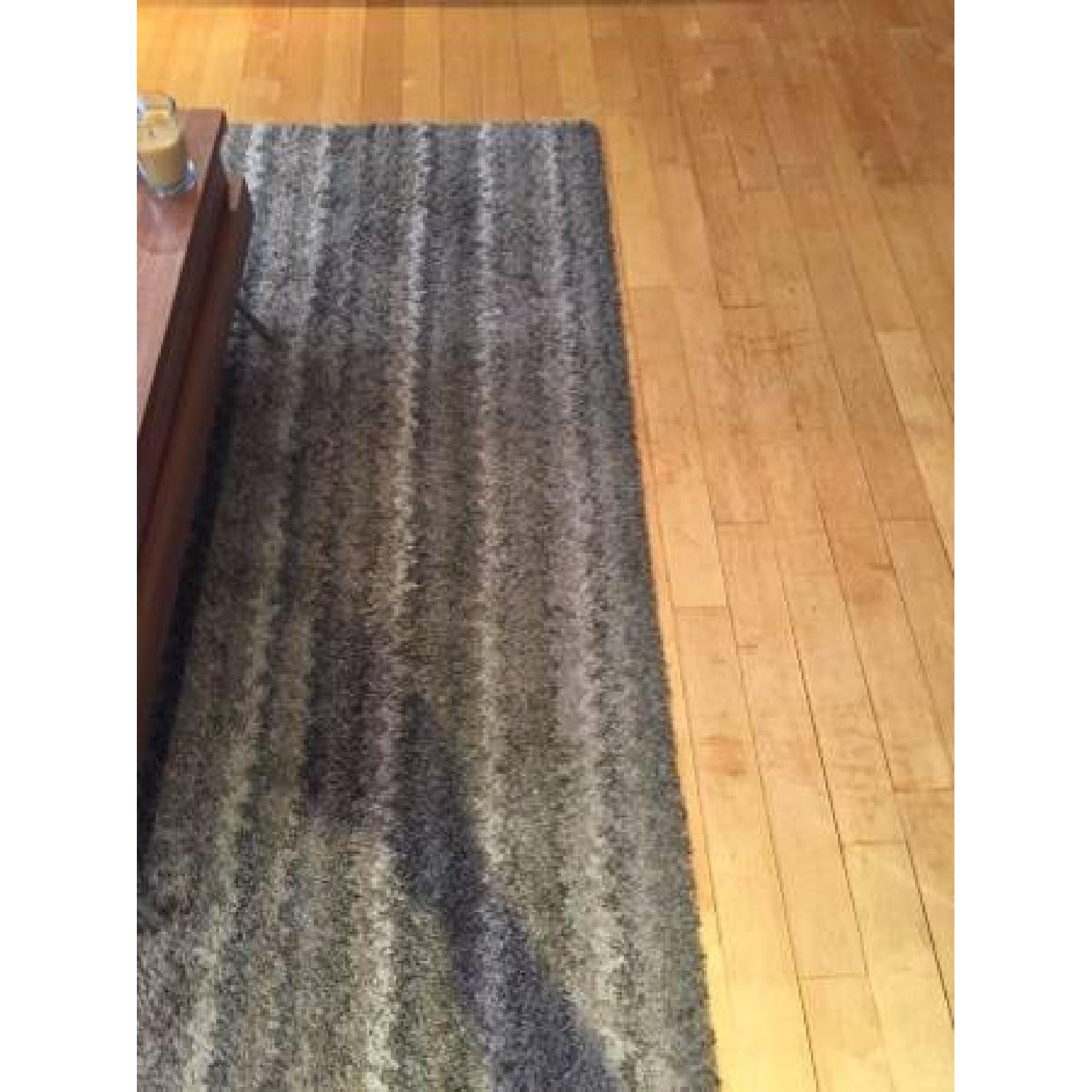 Crate & Barrel Grey Area Rug - image-4
