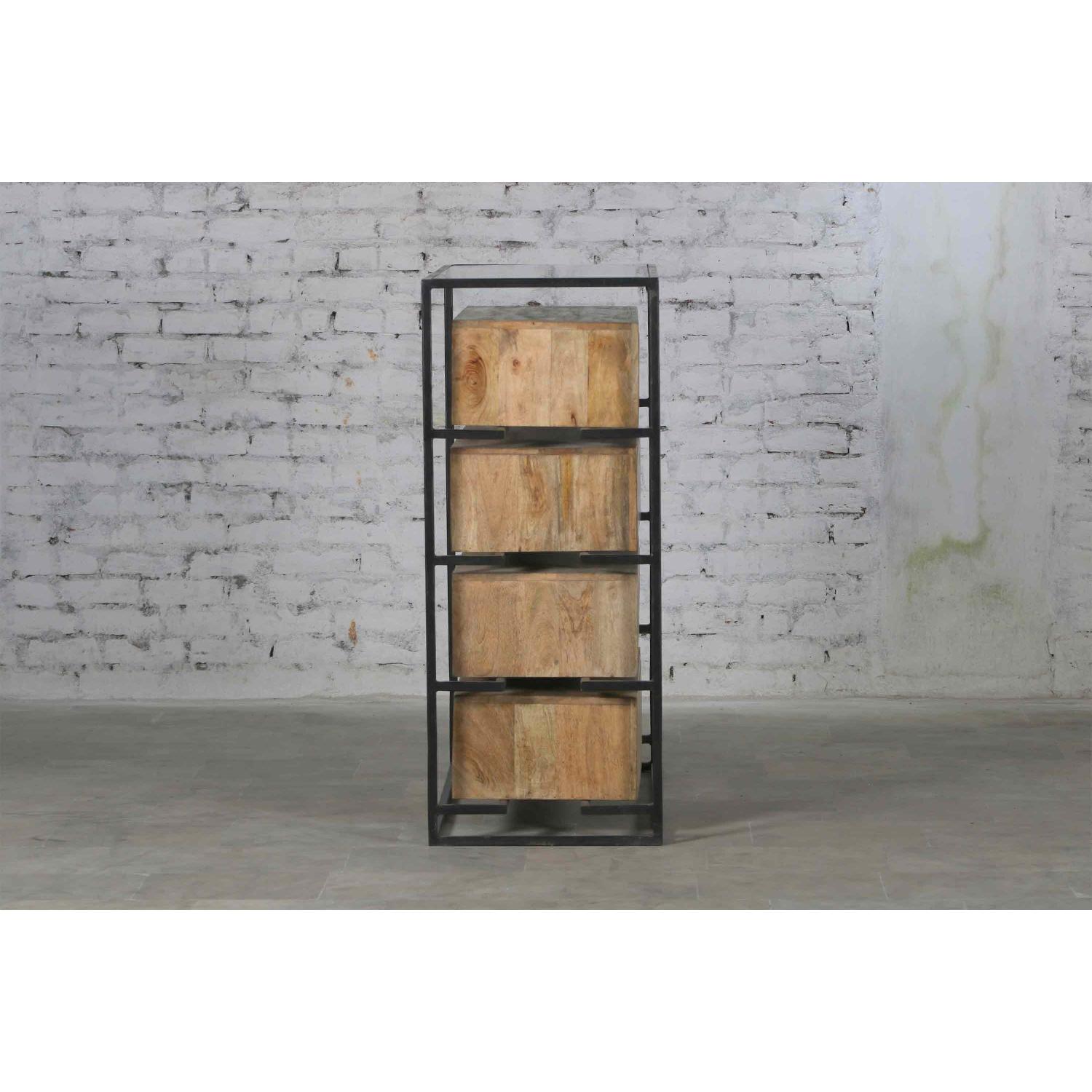 PWOriginal Cesar 4 Drawer Double Dresser - image-2