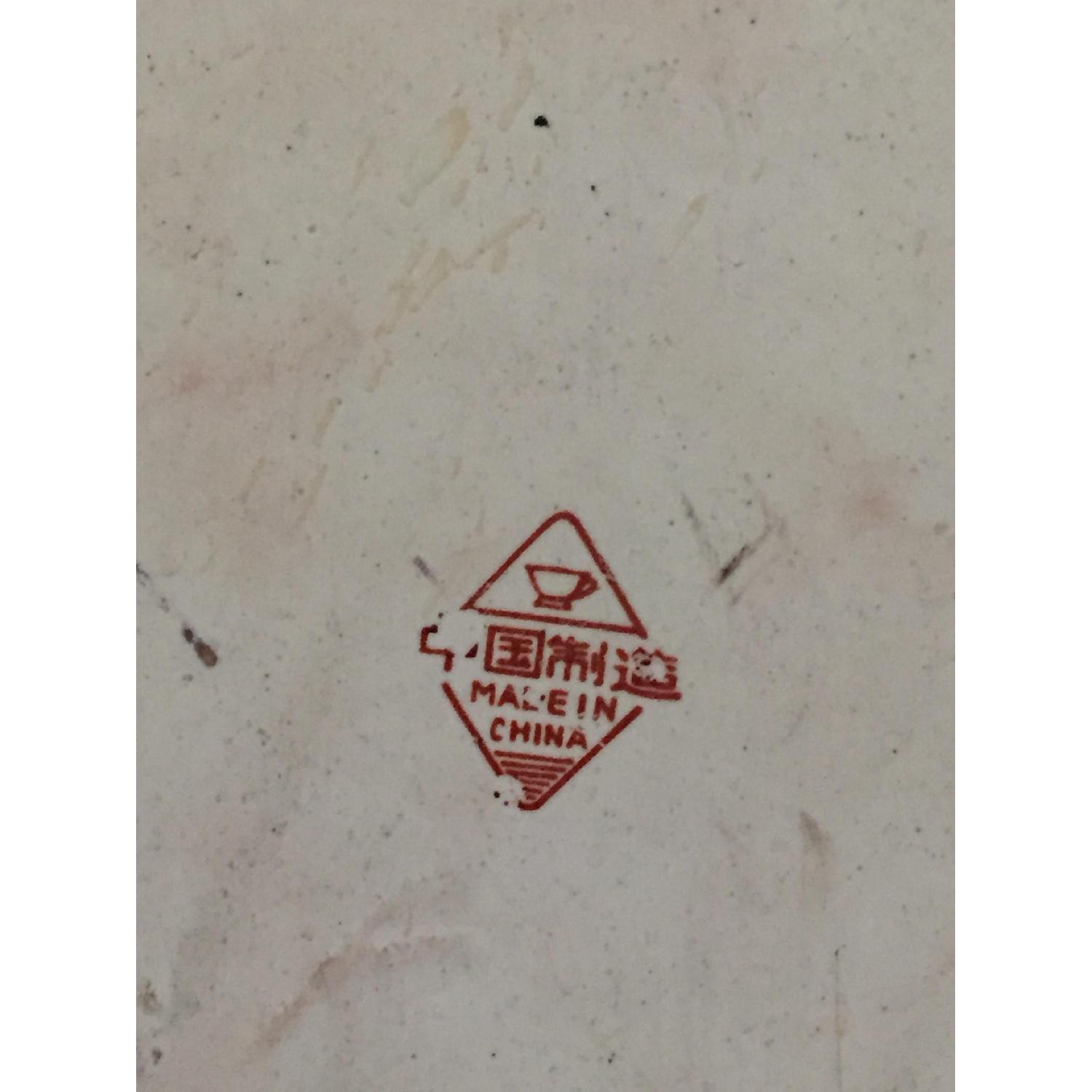 Hand Painted Porcelain Fishbowl Planter - image-3