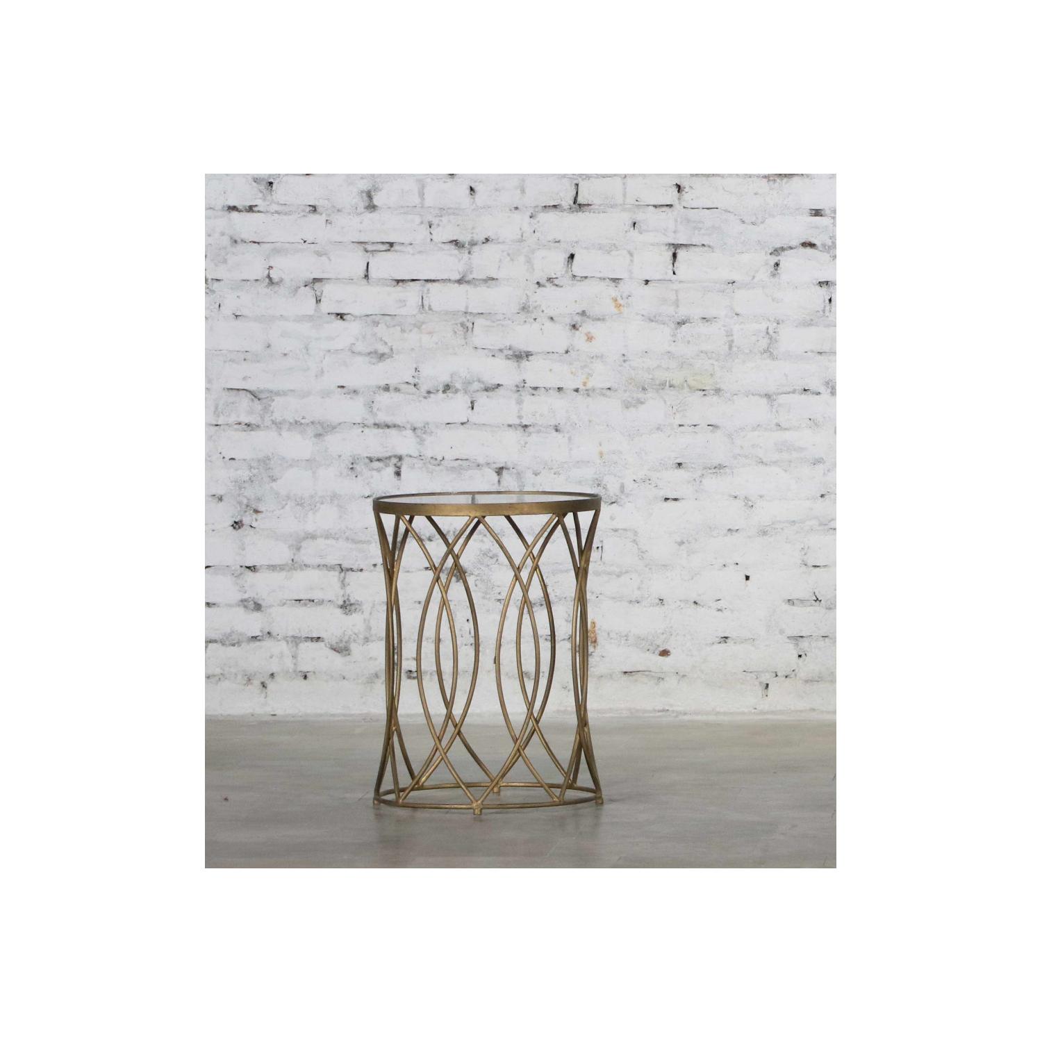 Hermina Marble End Table - image-2