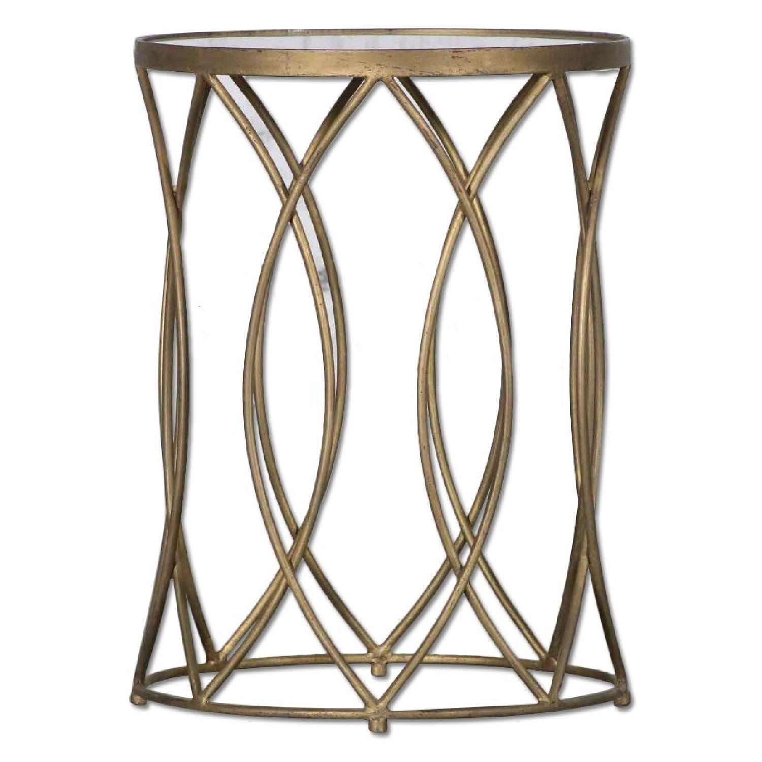 Hermina Marble End Table