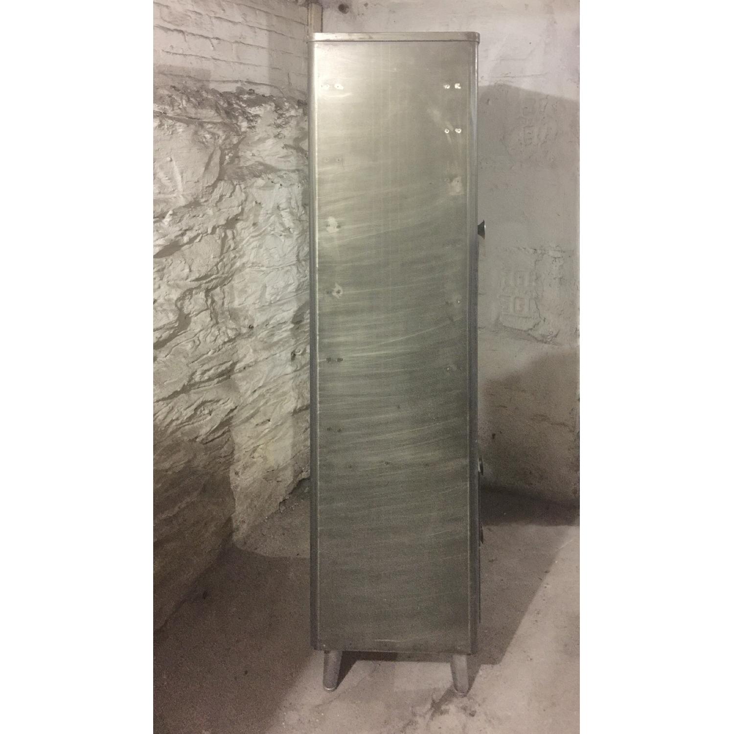 Vintage Metal Medicine Cabinet - image-2