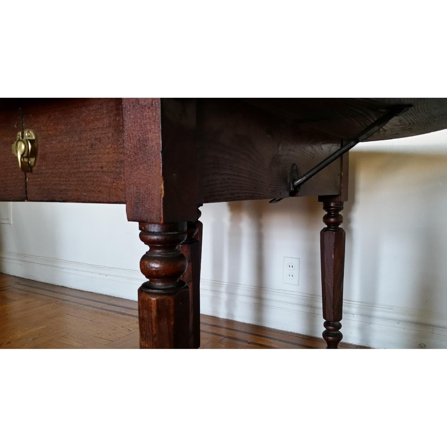 Antique French Leaf Drop Table - image-6