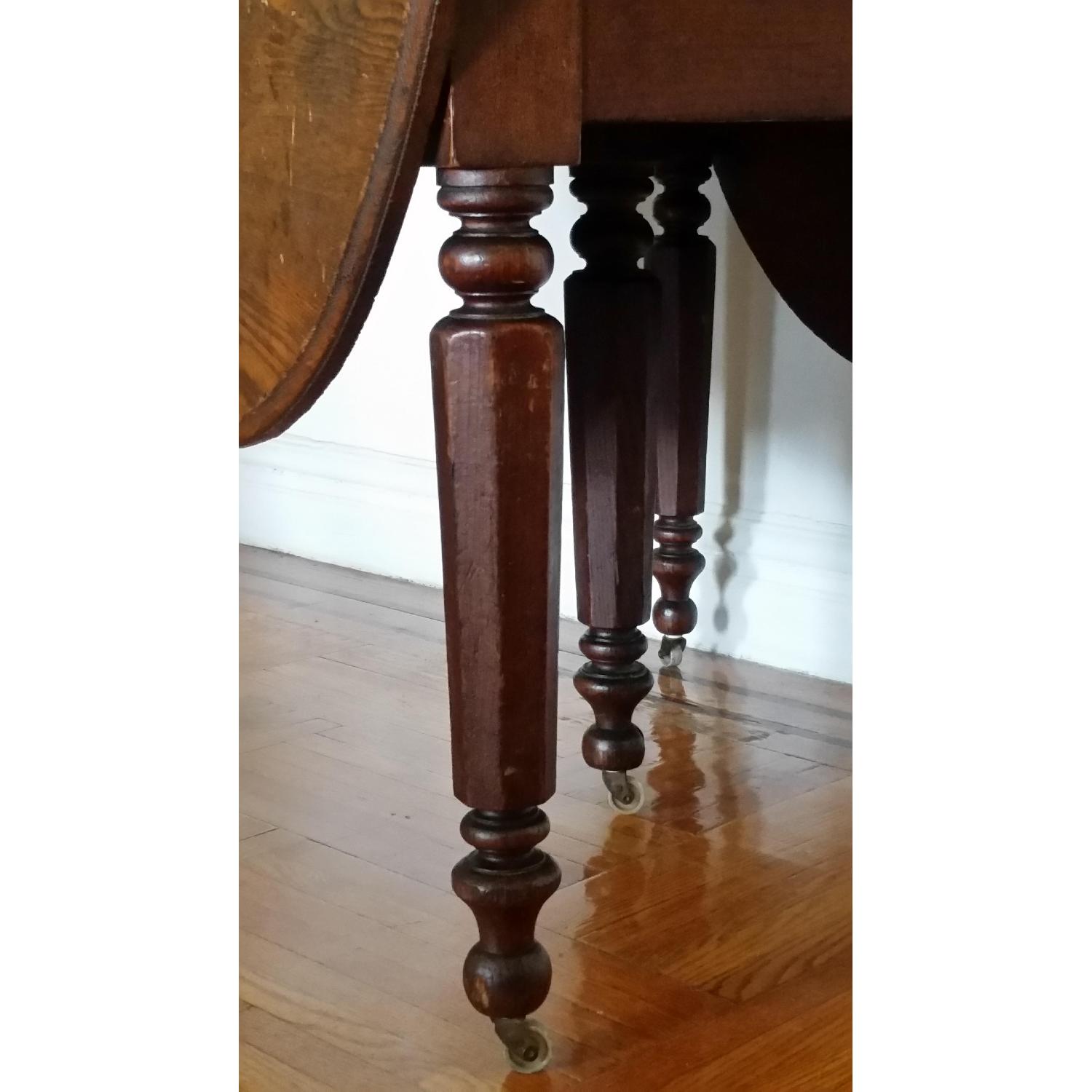 Antique French Leaf Drop Table - image-10