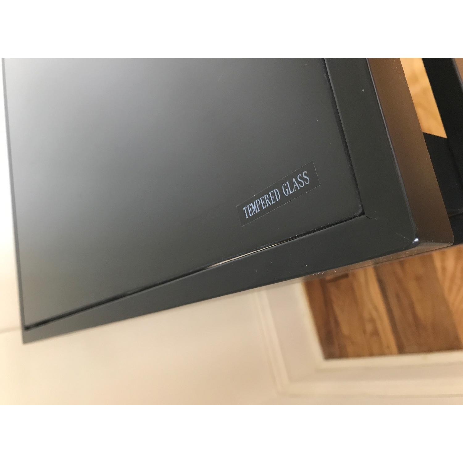 Ashley's Black Tempered Glass Side Table - image-3