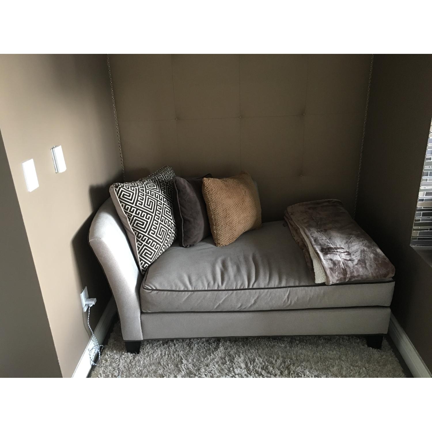 Raymour & Flanigan Broadway Chaise - image-1