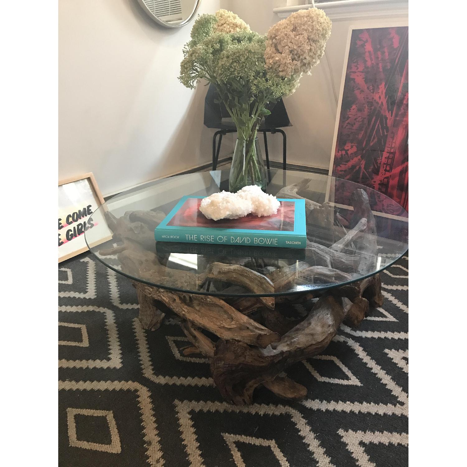 Twisted Wood Coffee Table - image-1