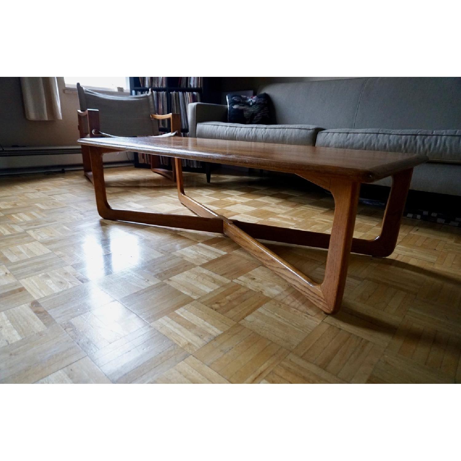 Lane Vintage Wood Coffee Table - image-2