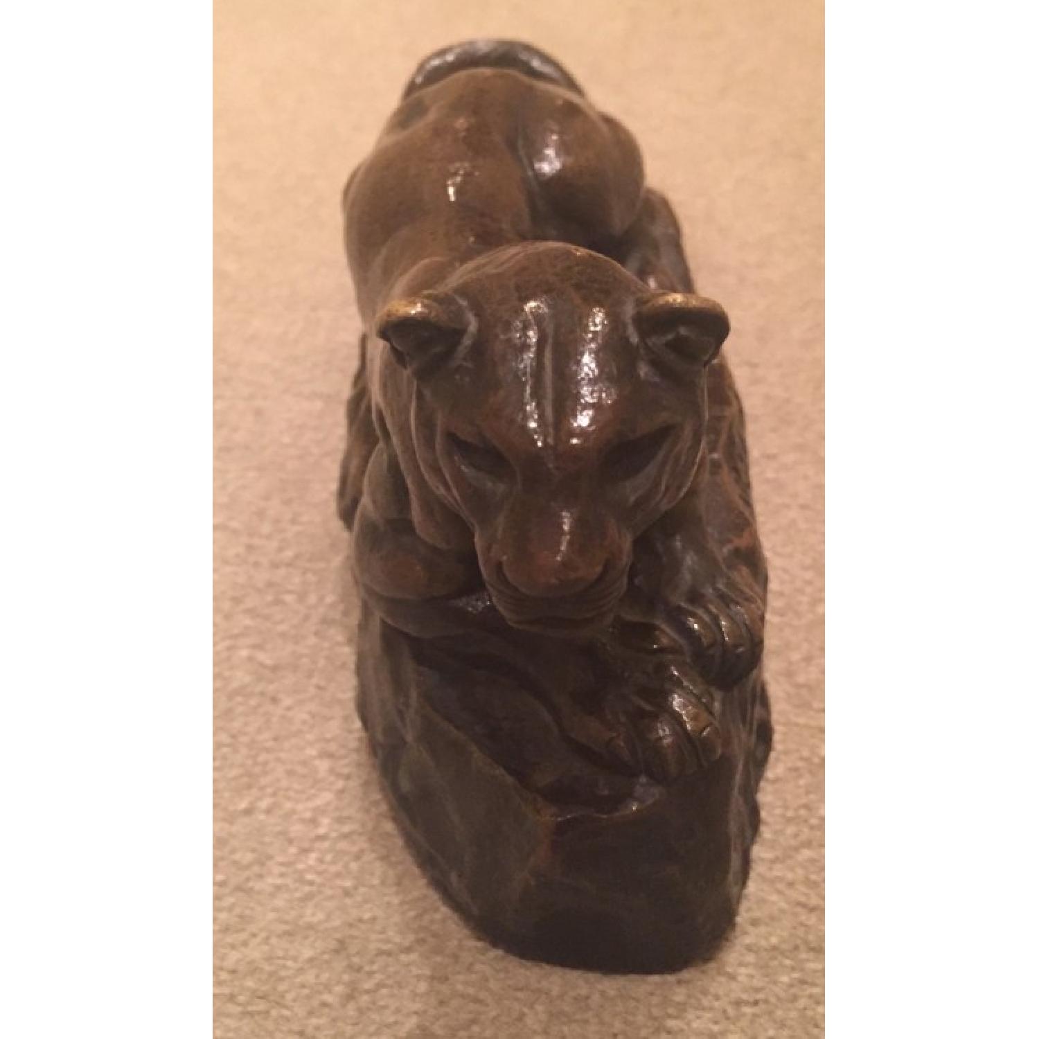 Antoine Louis Barye Bronze Sculpture of Panther - image-3