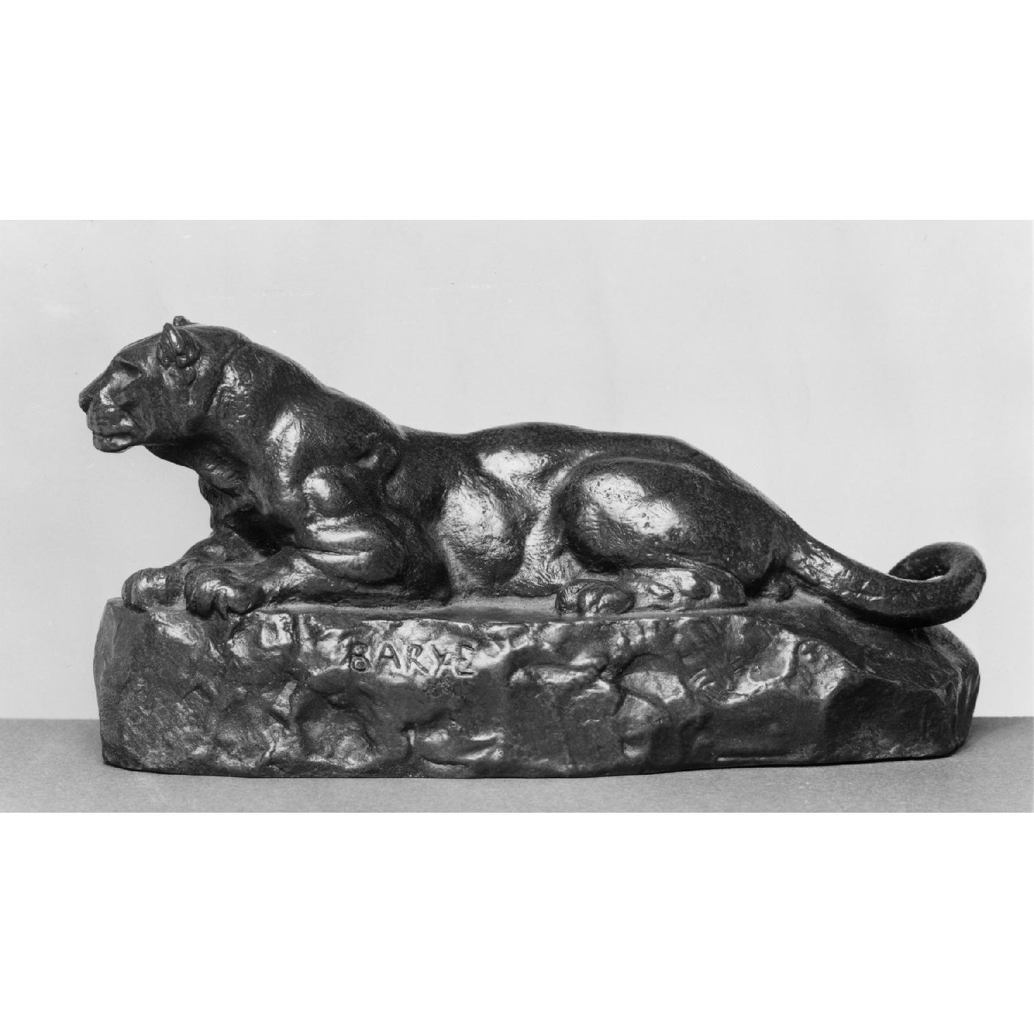 Antoine Louis Barye Bronze Sculpture of Panther - image-6