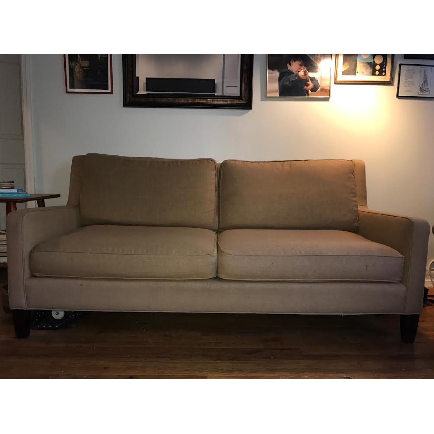 Crate & Barrel Apartment Sofa - image-1