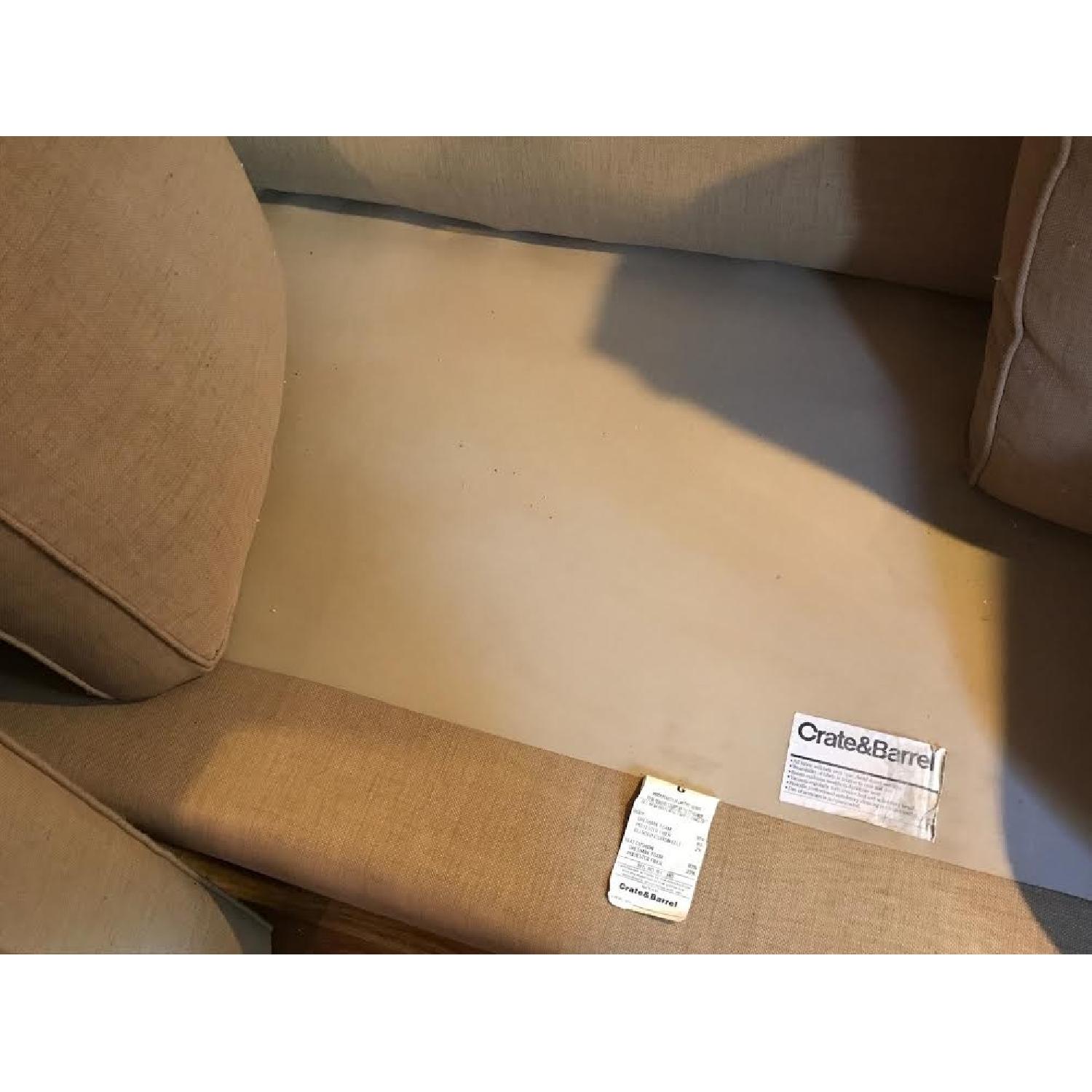 Crate & Barrel Apartment Sofa - image-3
