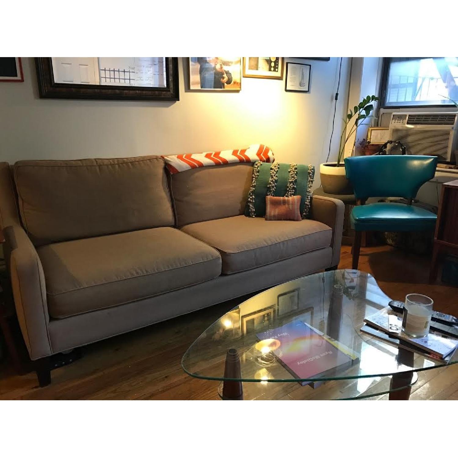 Crate & Barrel Apartment Sofa - image-4