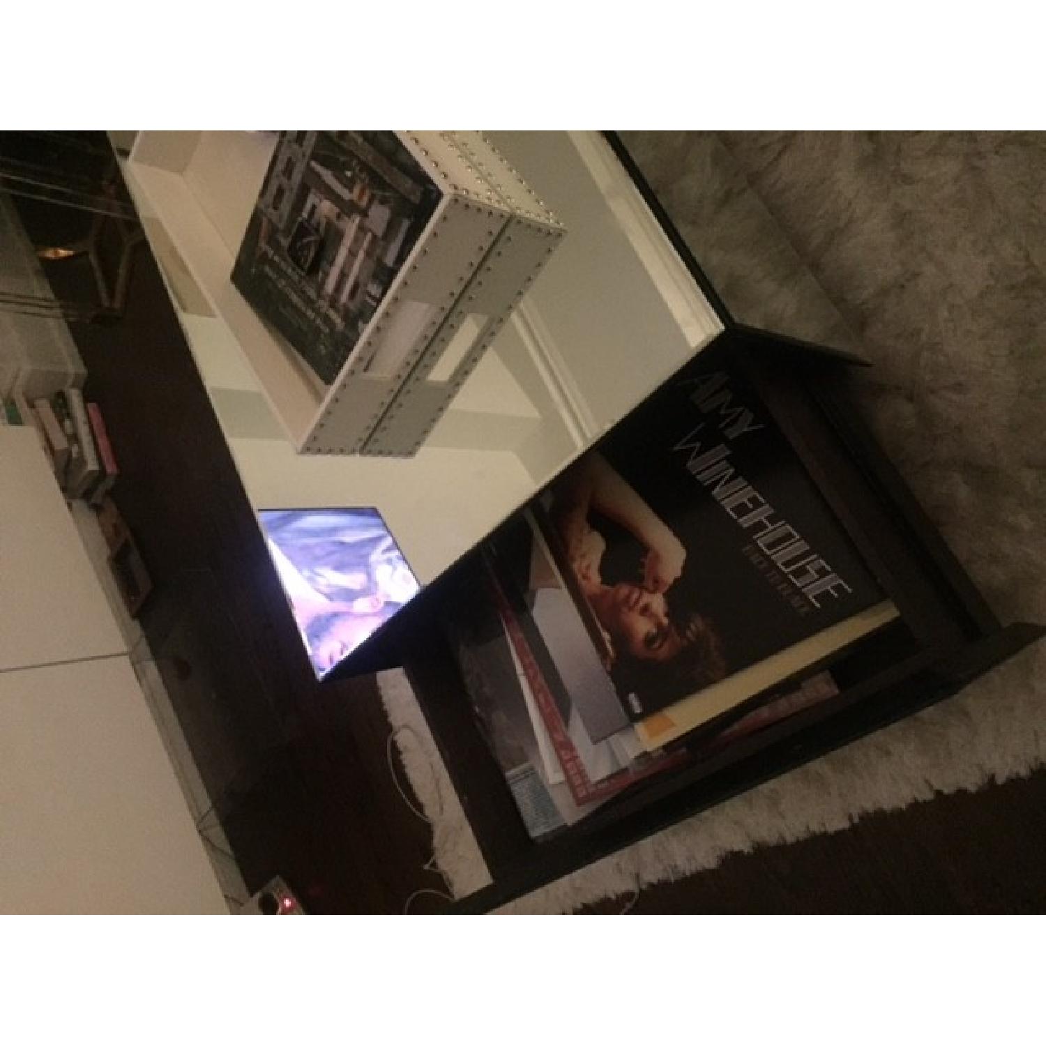 West Elm Geo Mirror Storage Coffee Table - image-3