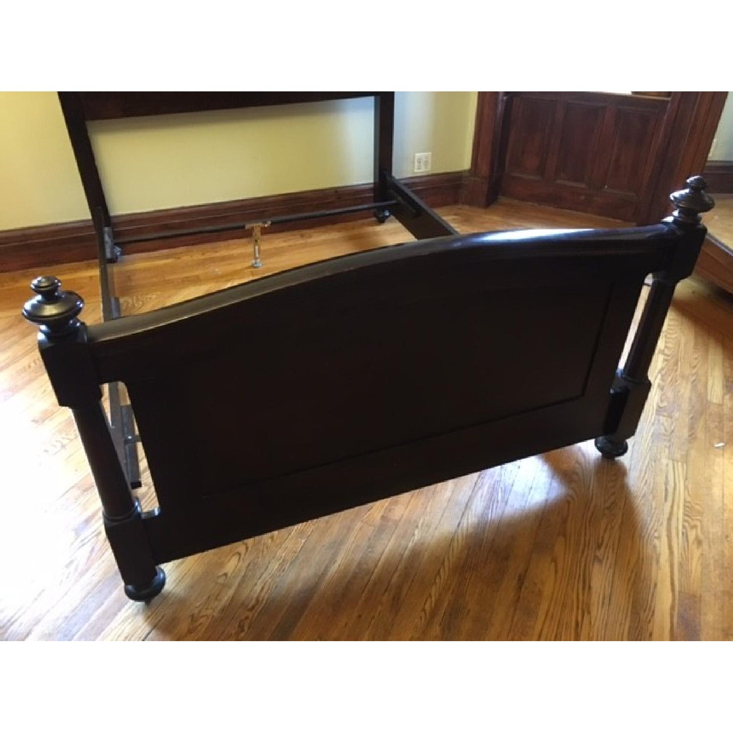 Restoration Hardware Wood Bed Frame - image-3