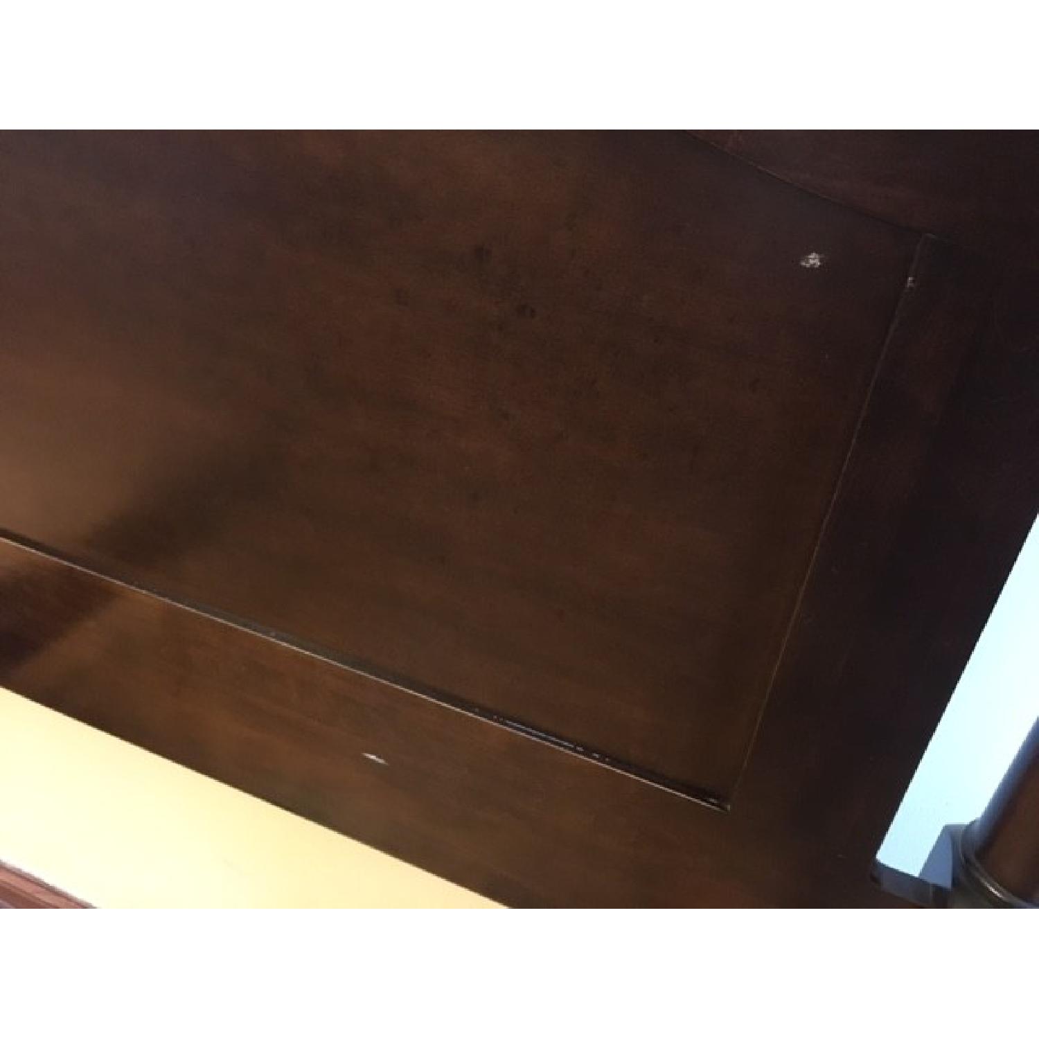 Restoration Hardware Wood Bed Frame - image-5