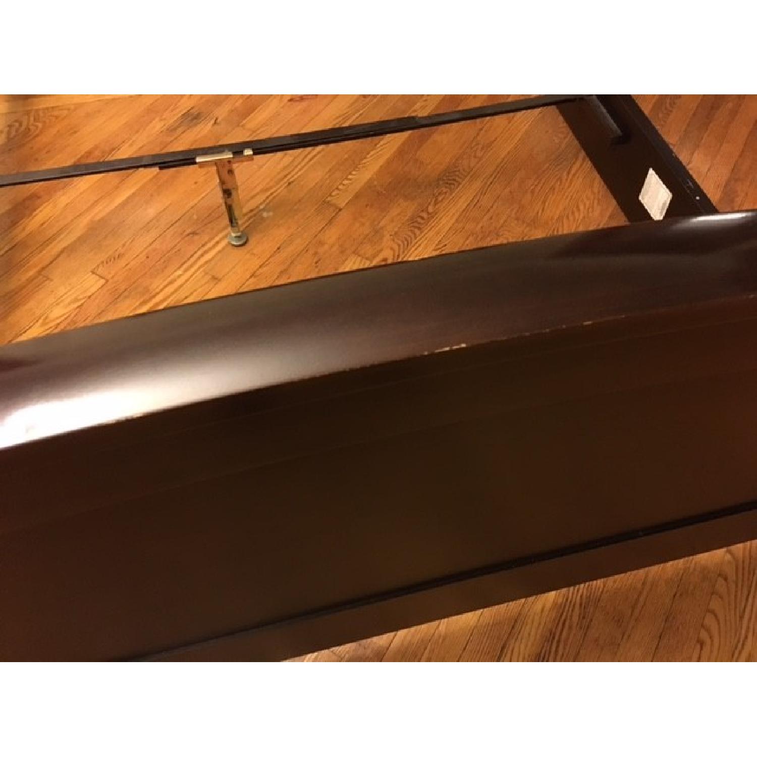 Restoration Hardware Wood Bed Frame - image-7