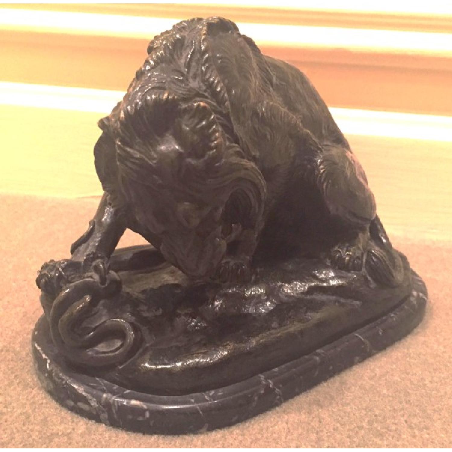 AntoineLouis Barye Lion & Serpent - image-1