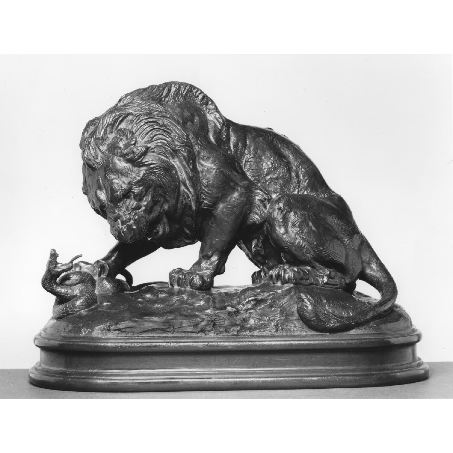 AntoineLouis Barye Lion & Serpent - image-3