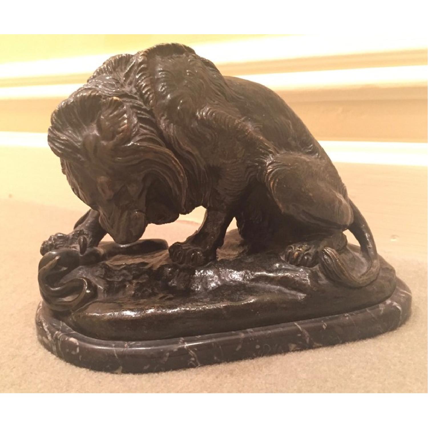 AntoineLouis Barye Lion & Serpent - image-4
