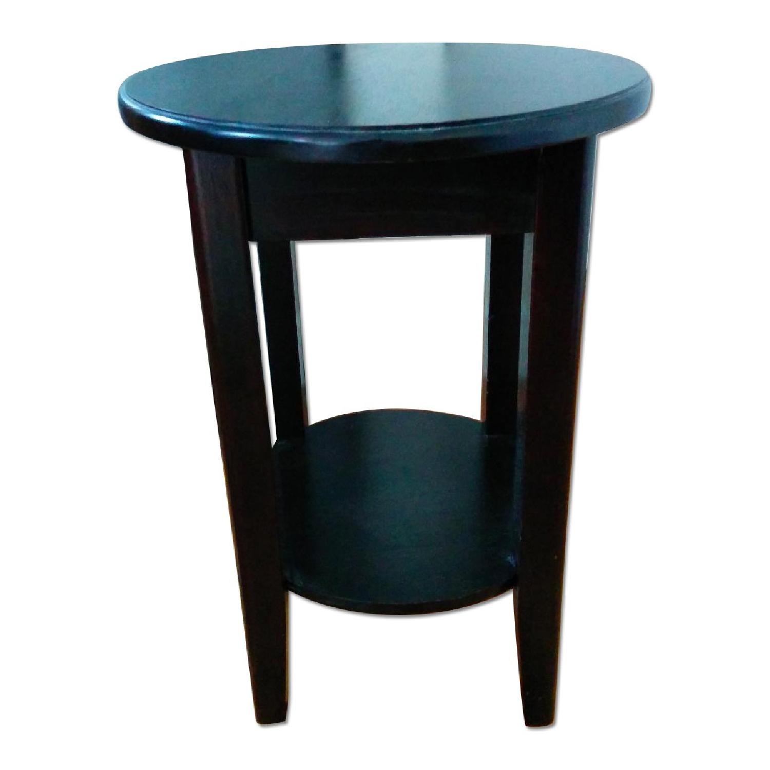 Dining Room Set w/ Parson Bonded Leather Chairs - image-6