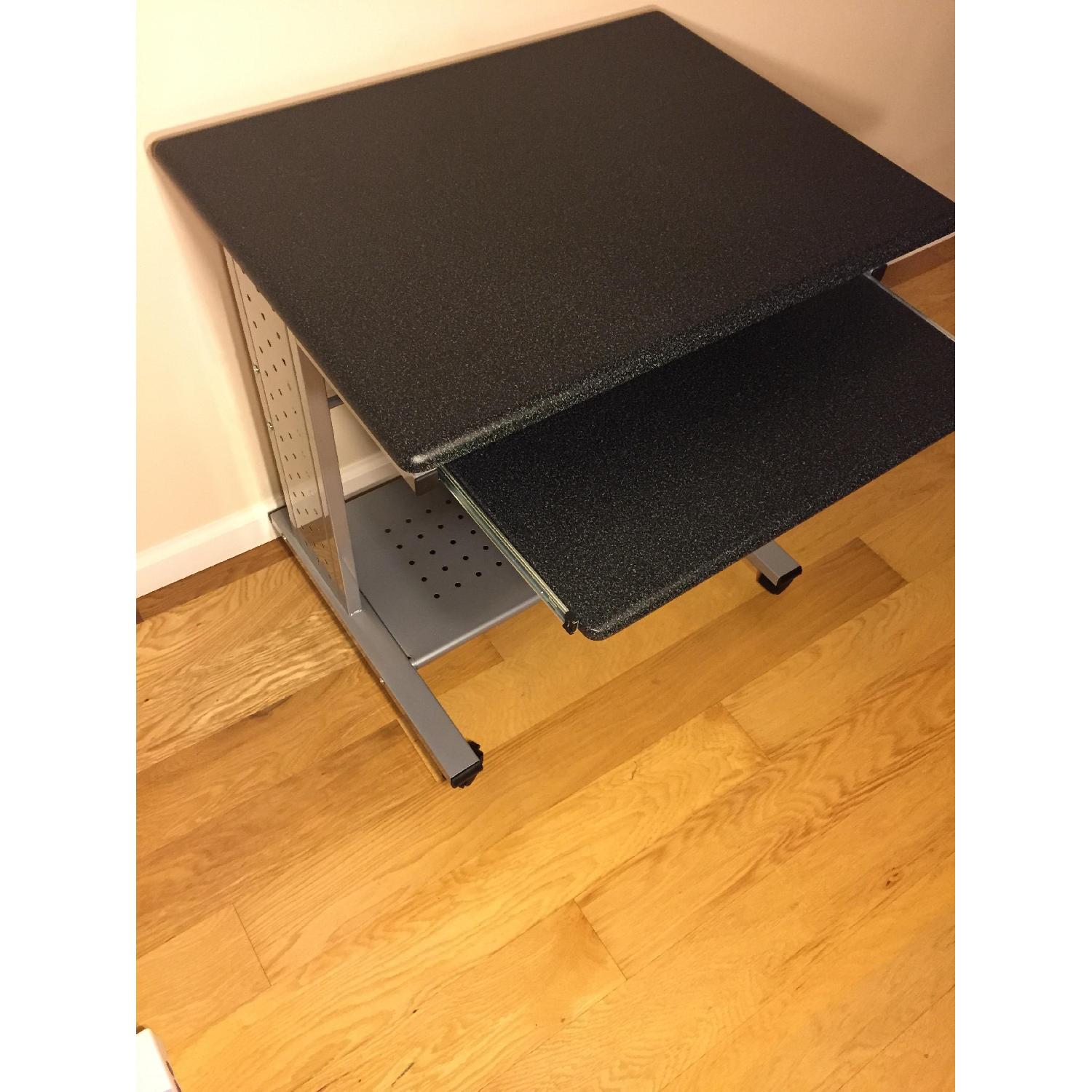 Mayline Empire Computer Desk /Mobile PC Cart - image-2