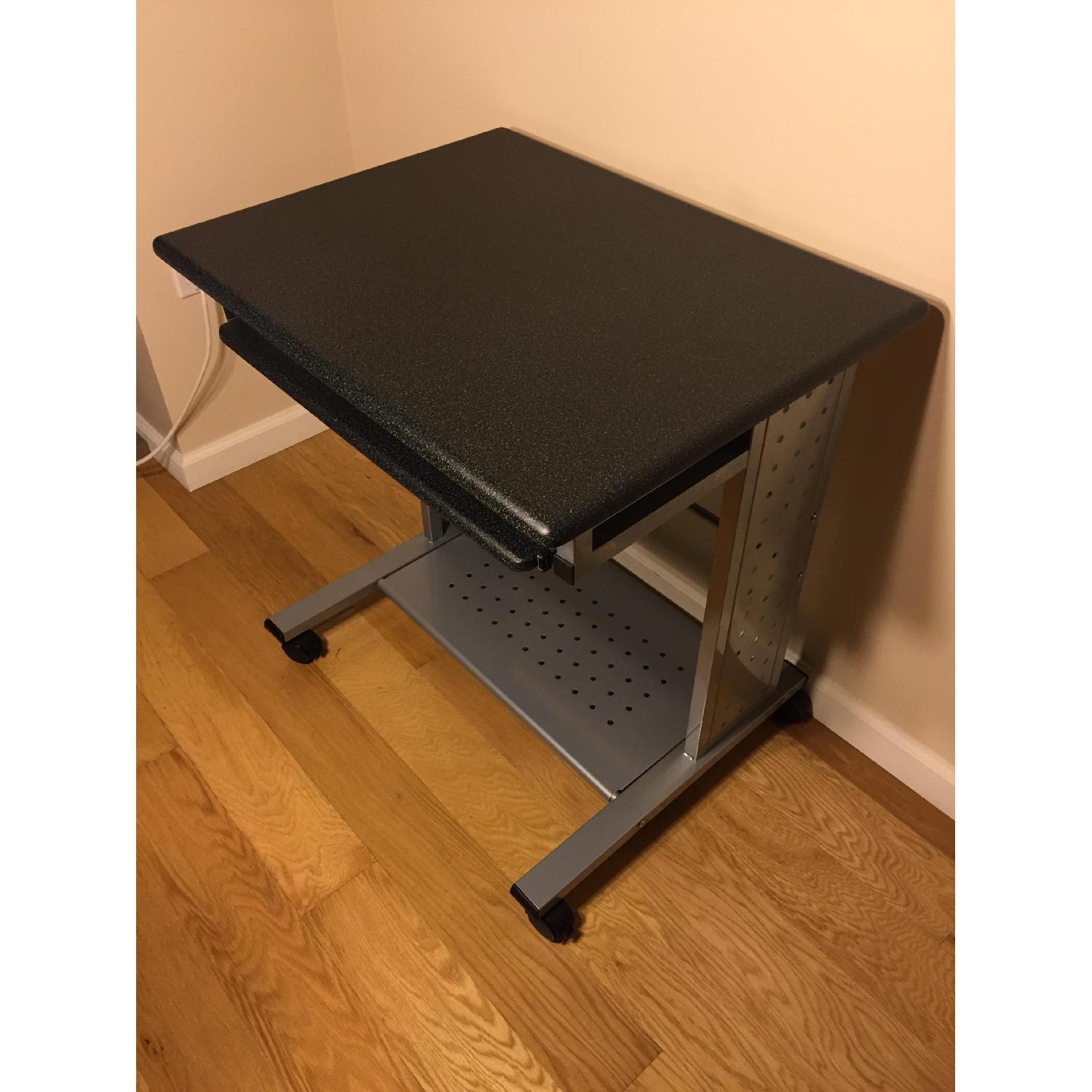 Mayline Empire Computer Desk /Mobile PC Cart - image-3