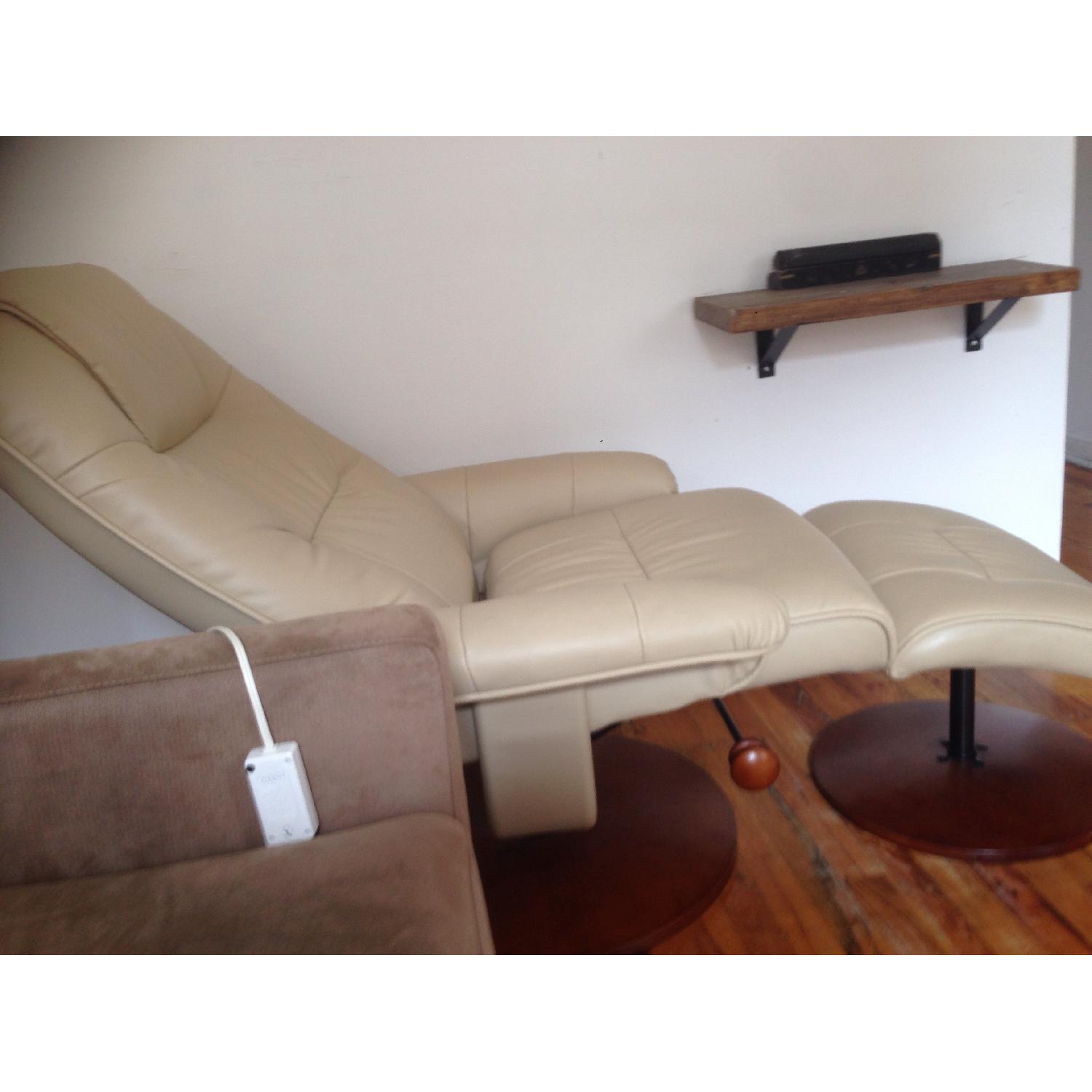 Overstock Recliner Chair w/ Ottoman - image-8