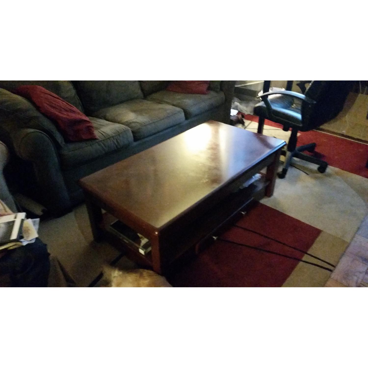 Raymour & Flanigan Coffee Table - image-1